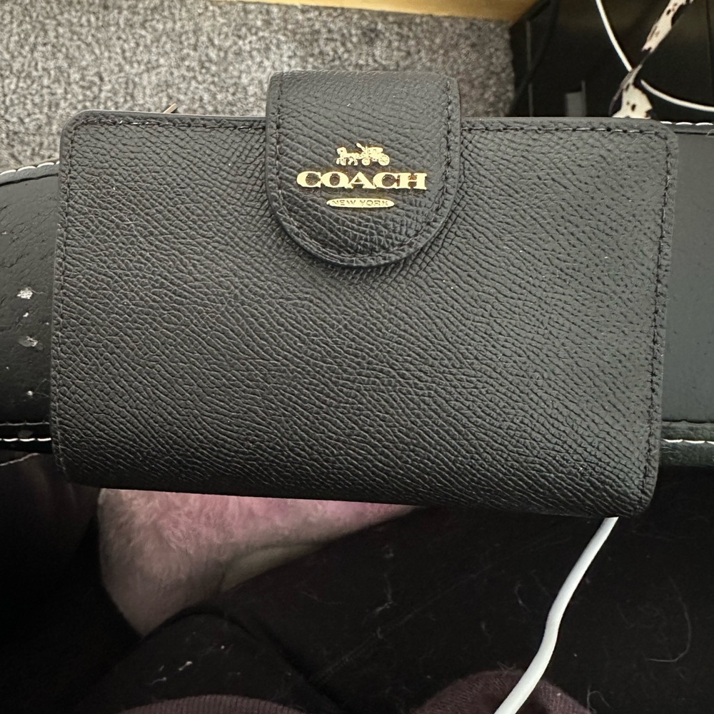 Coach Medium Corner Zip Wallet